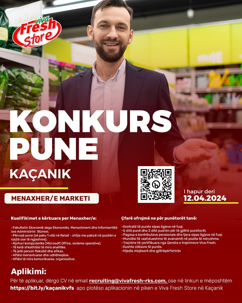 Menaxher/e Marketi